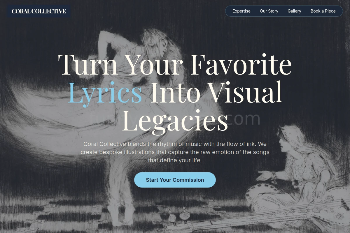 Lyric Illustration